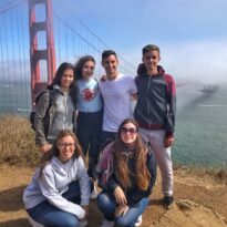 At the Golden Gate Bridge